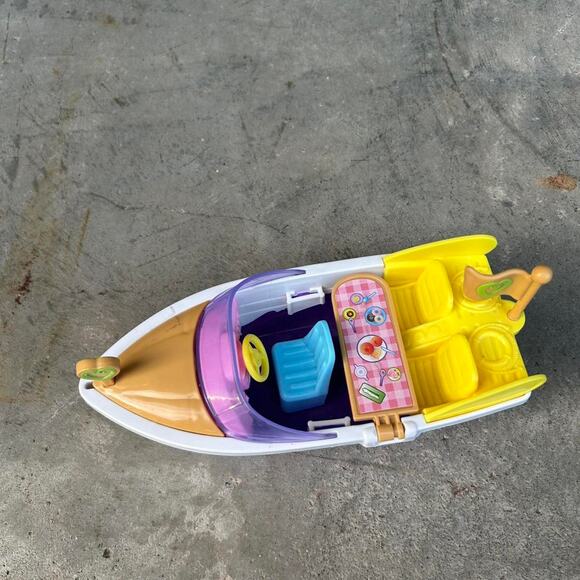 2014 polly pocket speedboat adventure set - Picture 1 of 4